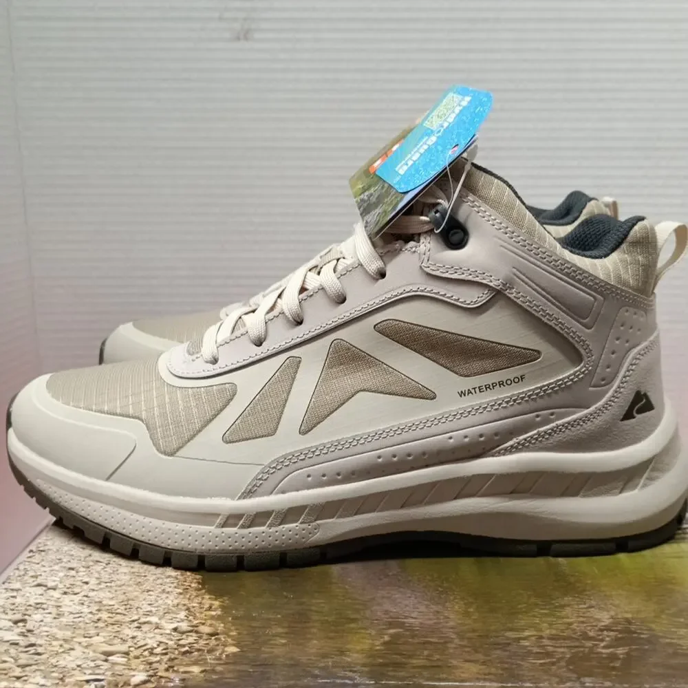 Men’s size 10 Ozark Trail Tech Hiker Waterproof Boots‎ Stone